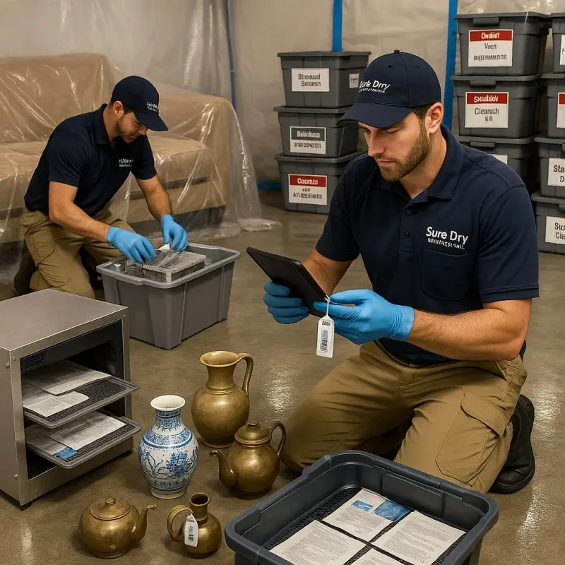 Content Protection and Restoration process in Parkersburg, IA