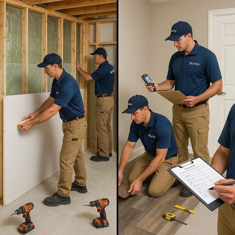 Repairs and Reconstruction process in Parkersburg, IA